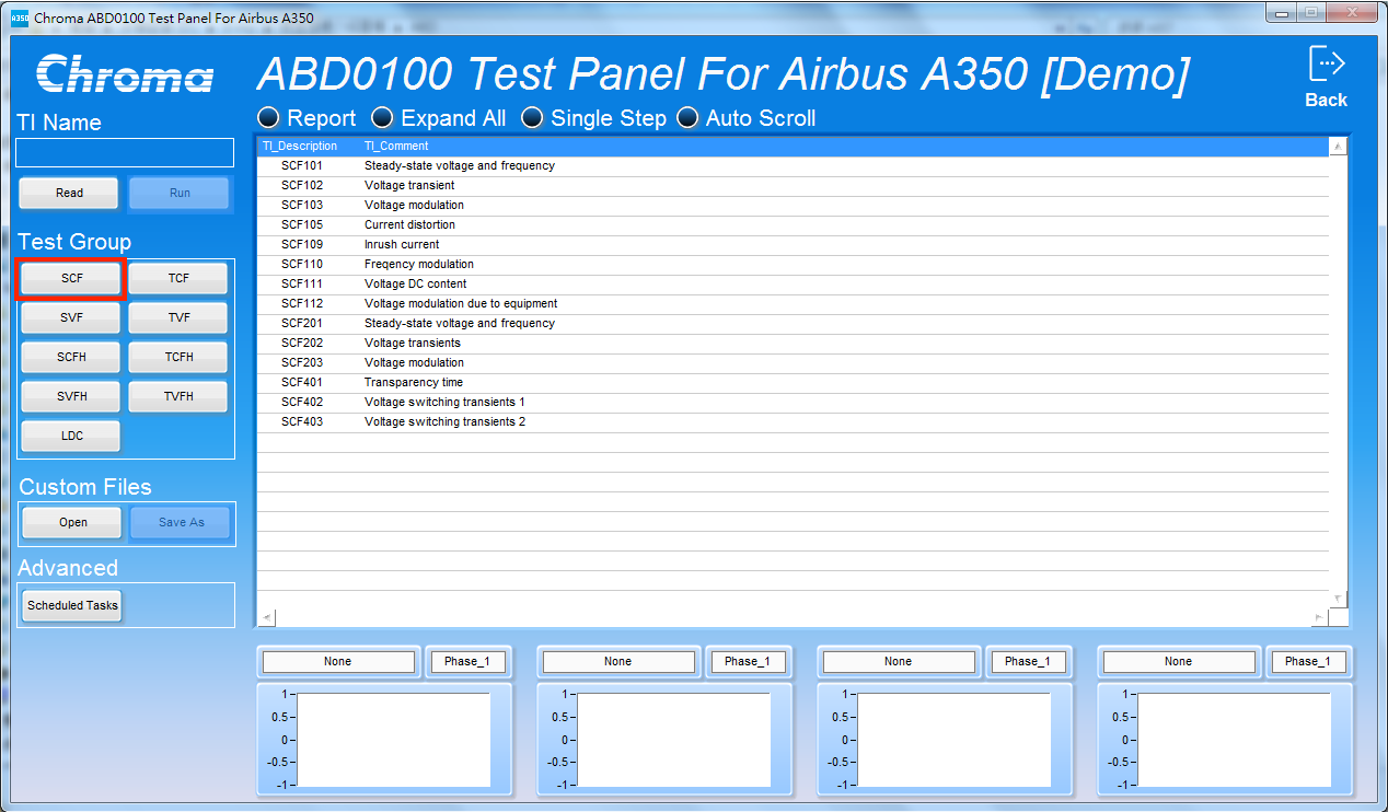 色度ABD0100.1.8.1航空航天测试软面板SCF