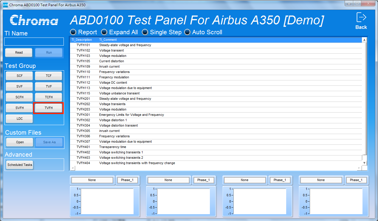 色度ABD0100.1.8.1航天测试软面板TVFH