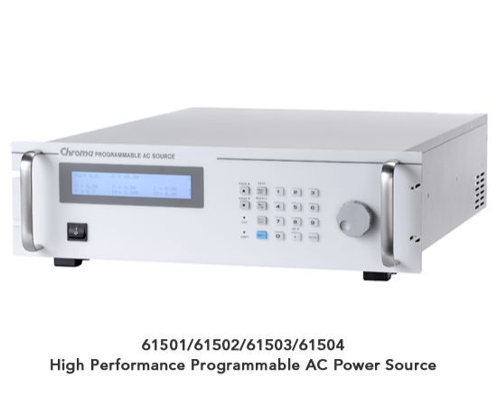 HighPerformanceProgrammableACPowerSource Model61500Series