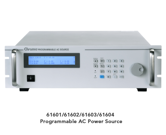 ProgrammableACPowerSource Model61600Series