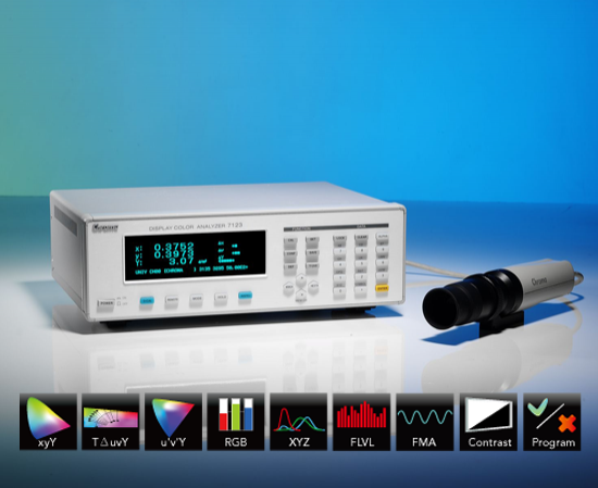 DisplayColoranalyzer Model7123