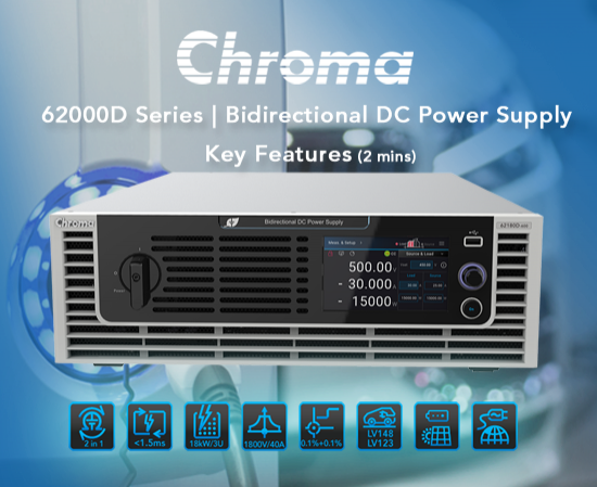 BidirectionalDCPowerSupply Model62000DSeries